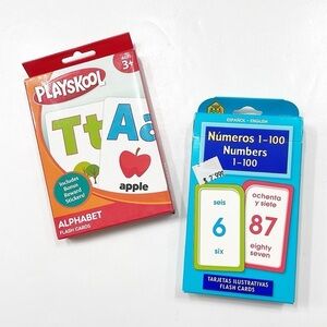 NEW Alphabet and number flash cards